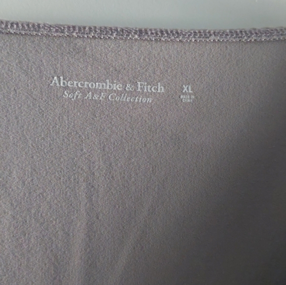 Abercrombie & Fitch Soft Collection Tie front longsleeve bodysuit. XL - Picture 2 of 7